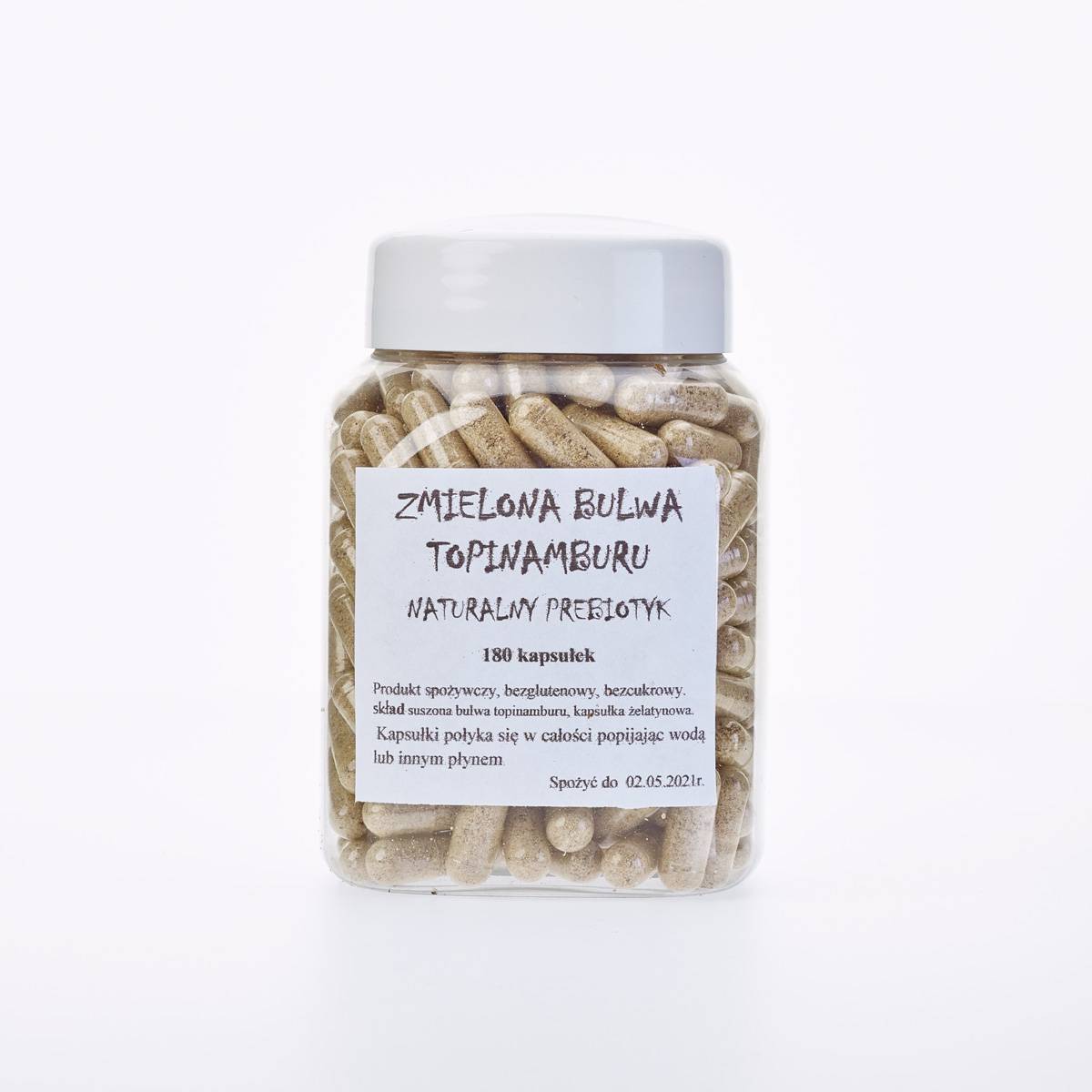 Prebiotyk roślinny topinambur w kapsułkach